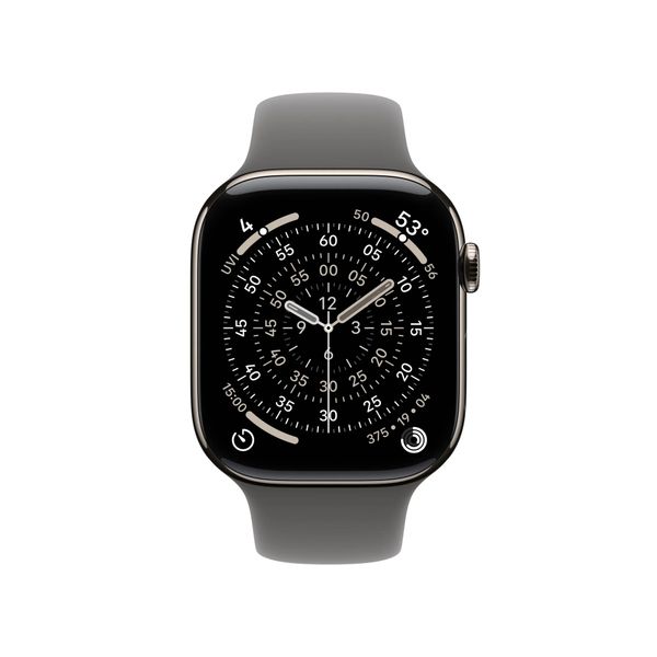 Apple Watch S11 Cell/42/Sport Band/Stone Grey