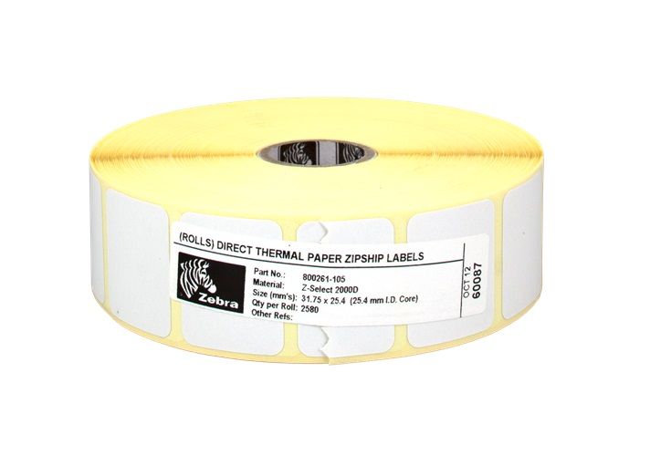 Z-Select 2000D  32 x 25 mm/2580 etiket/role