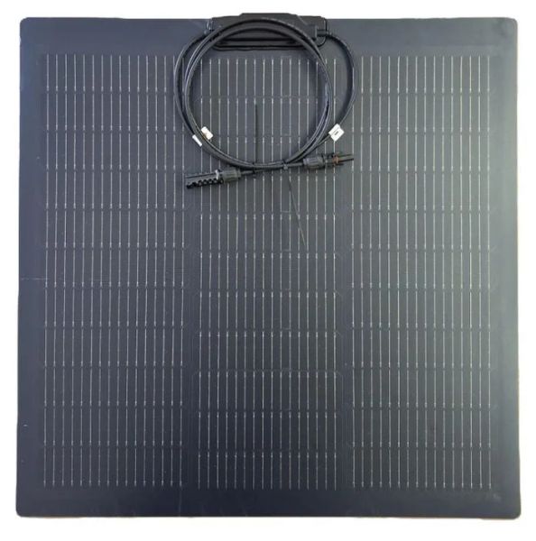 Fotovoltaický solární panel 12V/60W SZ-60-MC 600x600x2mm monokrystalický flexibilní