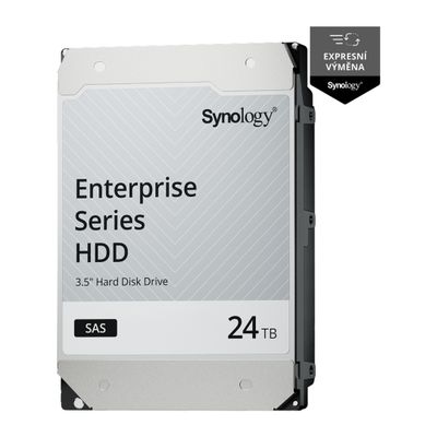 Synology HAS5320/24TB/HDD/3.5"/SAS/7200 RPM/Stříbrná/5R