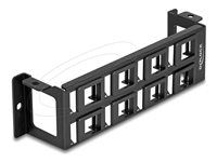 Keystone Mounting Panel 8 Port surface m