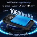 FOSSiBOT F109, 8GB/256GB, IP68/IP69K, čierny