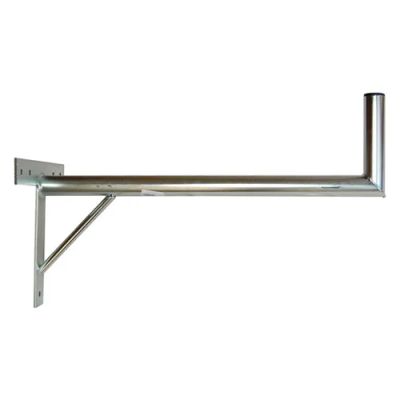 Anténní držák 70 na stěnu s výztuhou průměr 42mm výška 16cm