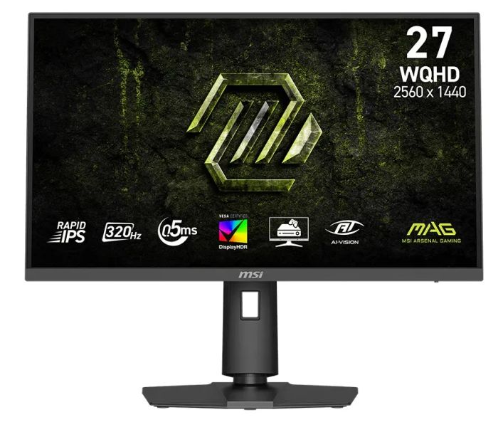 MSI MAG/274QPF X32/27"/IPS/QHD/320Hz/0,5ms/Černá/3R