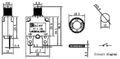 Nadproudový tepelný jistič ST-1 250VAC/6A nebo 32VDC/6A