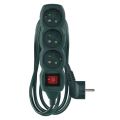 Prodlužovací kabel 3 zásuvky 2 m EMOS P1312RZ