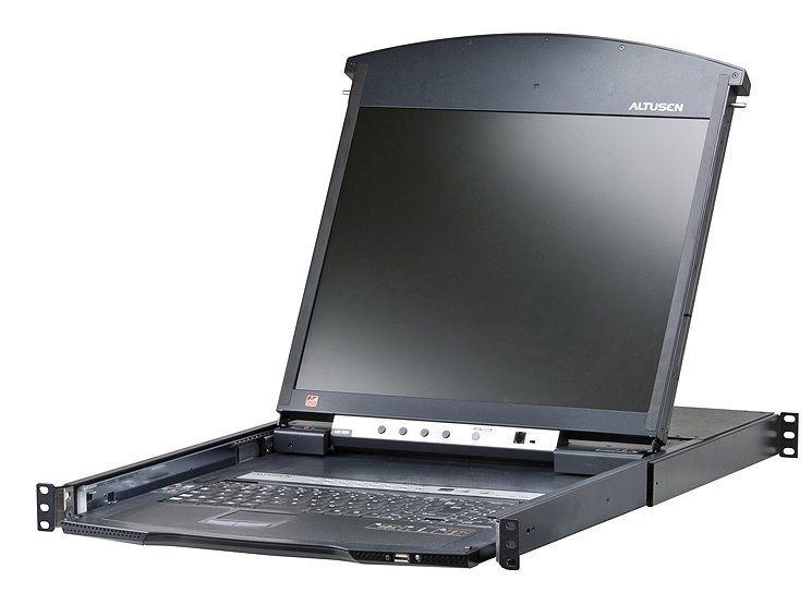 Aten 16-port Cat.5 KVM PS/2+USB,19" LCD, IP