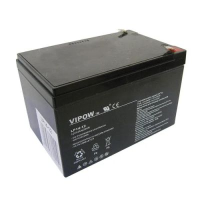Baterie olověná 12V 14Ah VIPOW BAT0217