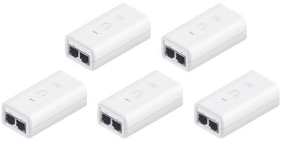 Ubiquiti POE-24-12W-G-WH,GB PoE Injektor,24V/0,5A(12W),5ti pack