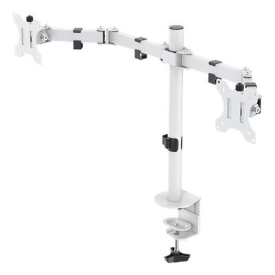 DELTACO GAM-040W, DUAL Držák na monitory13"-32" w