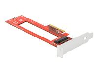 Řadič úložiště - 1 Kanál - NVMe - nízký profil - PCIe 3.0 x4