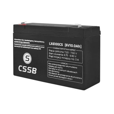 Olověný akumulátor 6V 10Ah LTC BATE-14193