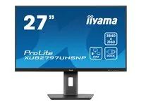 LED monitor - 27" - 3840 x 2160 4K @ 60 Hz - IPS - 350 cd/m² - 1300:1 - 4 ms - HDMI, DisplayPort, USB-C - reproduktory - černá, matná