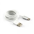 SBOX USB-TYPEC-15W Kabel USB 2.0/TypeC 1,5m bílý