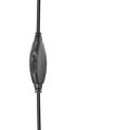 HAMA Shell TV II, Sluchátka, 6m kabel, černá