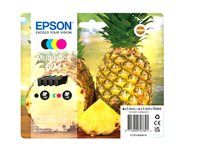4-balení - černá, žlutá, azurová, purpurová - originální - blistr s RF / akustickým alarmem - inkoustová cartridge - pro Expression Home XP-2200, 2205, 3200, 3205, 4200, 4205; WorkForce WF-2910, 2930, 2935, 2950