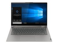 Překlopitelný design - Intel Core i5 - 1135G7 / až 4.2 GHz - Win 10 Pro 64-bit - grafika Intel Iris Xe Graphics - 8 GB RAM - 256 GB SSD NVMe - 14" IPS dotykový displej 1920 x 1080 (Full HD) - Wi-Fi 6 - mineral gray - kbd: česká/slovenská