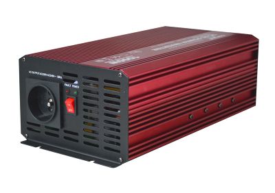 Měnič napětí CARSPA P1000 12V/230V 1000W čistý sinus USB