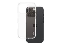 Zadní kryt pro mobilní telefon - polykarbonát, termoplastický polyuretan (TPU) - průsvitná - pro Apple iPhone 16 Pro