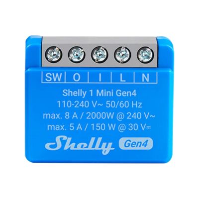 Smart Switch SHELLY 1 Mini Gen4 WiFi Zigbee Bluetooth Matter
