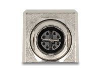 M12 Adapter X-coded 8 pin female to RJ45