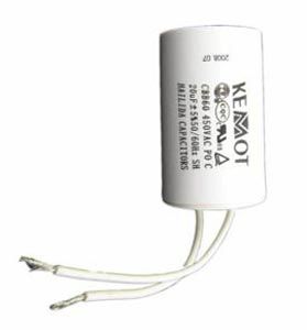 Rozběhový motorový kondenzátor 20uF 450V REBEL URZ3133