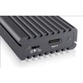 RAIDSONIC ICY Externí box M.2 NVMe a SATA černý