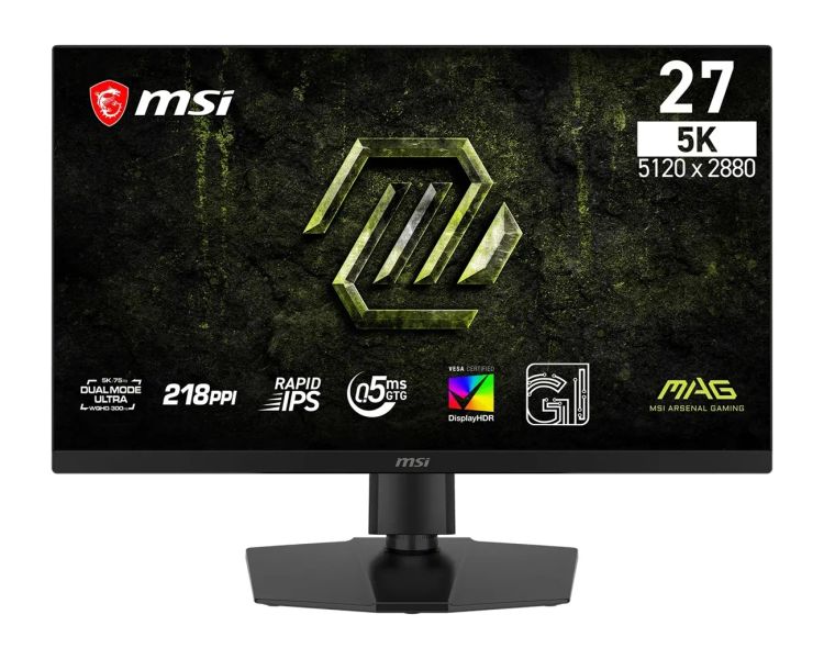 MSI MAG/271KPD7/26,9''/IPS/5K/75Hz/0,5ms/Čierna/3R