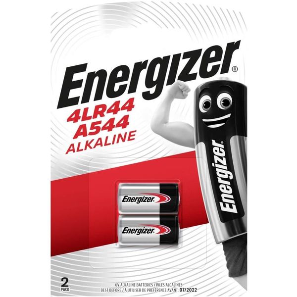 ENERGIZER Alkaline, Baterie, 4LR44, 544A, 6V, 2ks