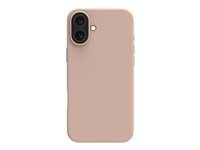 Zadní kryt pro mobilní telefon - kompatibilita s MagSafe - silikon, plast - růžová pink sand - pro Apple iPhone 16 Plus