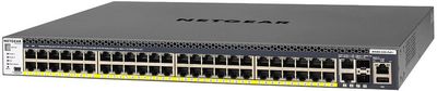 Netgear m4300-52g-poe+ managed sw APS1000W