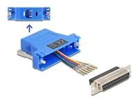 D-Sub 25 pin female to RJ12 female Assem