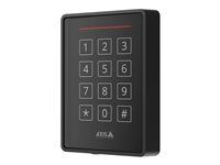 Axis A4131-E Reader - RFID ctecka proximity karet/klávesnice - kabelové - cerná, NCS S 9000-N