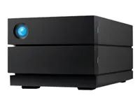 Pole pevných disků - 40 TB - 2 zásuvky (SATA-600) - HDD 20 TB x 2 - USB 3.2 Gen 2 (externí) - s 5 let Rescue Data Recovery Service Plan