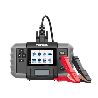 TOPDON Tester autobaterií BT600P/3,5" displej/5200mAh/6V,12V,24V