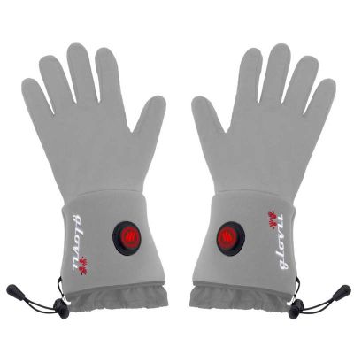 GLOVII Universal, Vyhřívané rukavice, L-XL, šedá