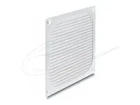 Delock - Mrížka ventilátoru s filtrem - 120 x 120 mm, hliník, nerezová ocel filtracní sít - stríbrná