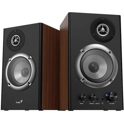 GENIUS SP-HF1200B 36W RMS 2.0, Reproduktory hnědé