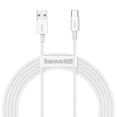 Baseus Superior Series Fast Charging Datový Kabel USB-A - USB-C 66W 2m White