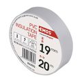 Páska izolační PVC 19mm/20m bílá EMOS 1ks