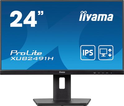 iiyama ProLite/XUB2491H-B1/23,8"/IPS/FHD/100Hz/0,5ms/Black/3R