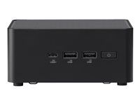 Barebone - mini PC 1 x Core Ultra 5 125H / až 4.5 GHz - RAM 0 GB - Intel Arc Graphics - Gigabit Ethernet, 2.5 Gigabit Ethernet, IEEE 802.11ax (Wi-Fi 6E), Bluetooth 5.3 - černá