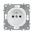 Zásuvka ELECTROMALT OVAL OVA1011W, bílá