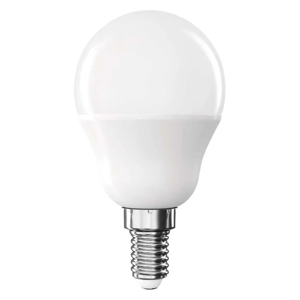 LED žárovka E14 2,5W Classic Mini Globe bílá teplá EMOS ZQ1D11