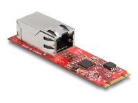 Converter M.2 Key B+M male to 1 x RJ45 2