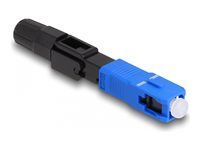 Optical fiber quick connector SC Simplex