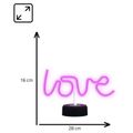 MANTA LOVE II, LED Neon plexi dekorace