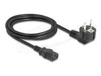 PC power cord earthed plug CEE 7/7 90° a