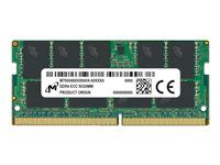 DDR4 - modul - 32 GB - SO-DIMM 260-pin - 3200 MHz / PC4-25600 - CL22 - 1.2 V - bez vyrovnávací paměti - ECC