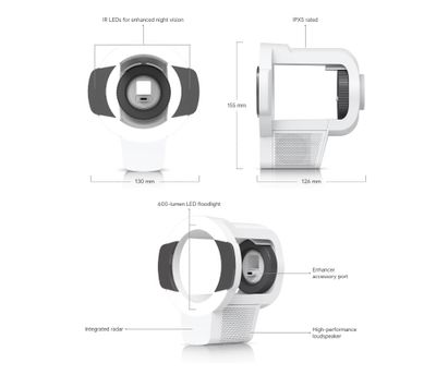 Ubiquiti UACC-Pro-Bullet-Enhancer-W, Pro Bullet Enhancer, bílá